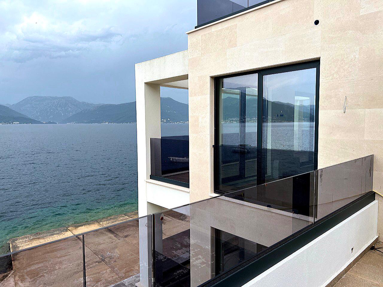 Luxury villa with a private beach in Tivat